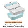 simple plastic lunch box for adults and kids easy to clean