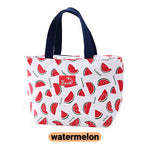 watermelon lunch tote bag for women
