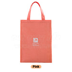 pink stylish large foldable lunch tote bag for women men to work
