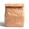 Brown Reusable Durable Waterproof Insulated Thermal Kraft Paper Lunch Tote Bags-color-brown