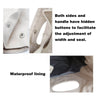 Reusable Organic Cotton Canvas Stylish Lunch Tote Bags-details about botton and waterproof lining
