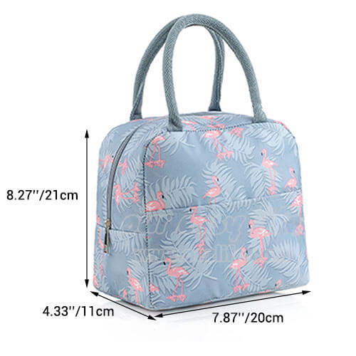 Cute Insulated Lunch Tote For Women Girls Flamingo Our Easy Life