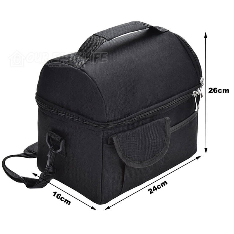 8L Large Capacity Thermal Insulated Lunch Cooler Bags for Women and Men-size
