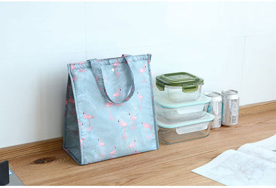 Cute Pattern Thermal Lunch Bag