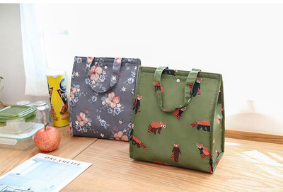 Cute Pattern Thermal Lunch Bag