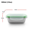 Stainless Steel Bento Lunch Boxes  for Adults and Kids, 4 Size