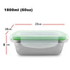 Stainless Steel Bento Lunch Boxes  for Adults and Kids, 4 Size