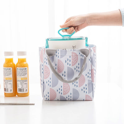 Portable Drawstring Closure Lunch Bag