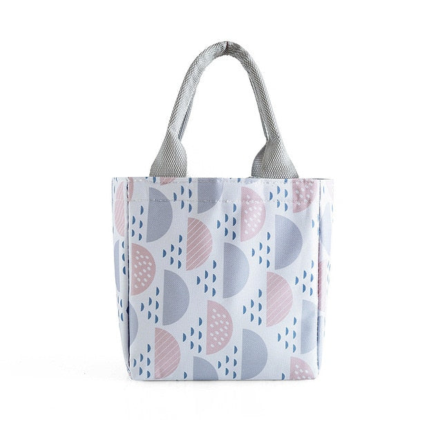 Portable Drawstring Closure Lunch Bag