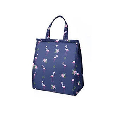 Cute Pattern Thermal Lunch Bag