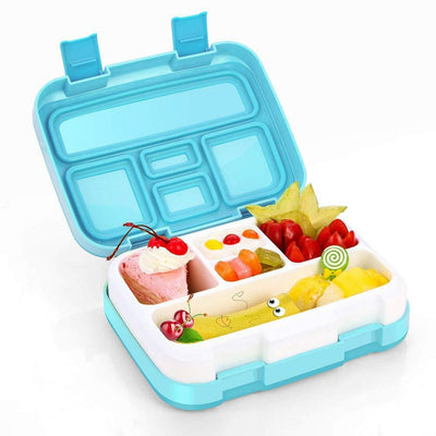 4/5 Compartments School Bento Lunch Boxes for Kids