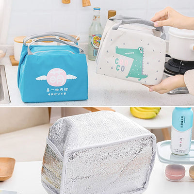 2019 New Cute Cartoon Lunch Bag For Women And Kids