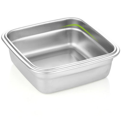 Square Stainless Steel Bento Lunch Boxes  for Adults and Kids, 3 Size